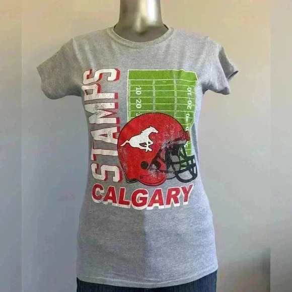 🆕Women’s | Calgary Stampeders CFL  T-Shirt - Picture 2 of 15